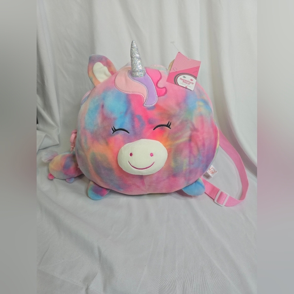 Smoochy Pals Other - NWT Smoochy Pals Girls Rainbow Unicorn Plush Stuffed Purse